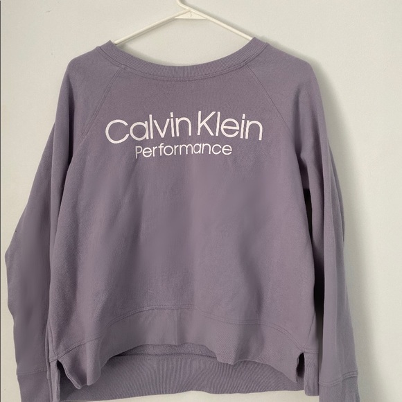 Calvin Lavender crew neck sweater - Picture 2 of 3